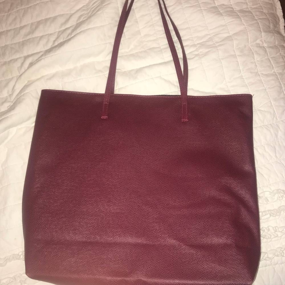 Brand New! Nordstrom Beauty Burgundy Tote Bag